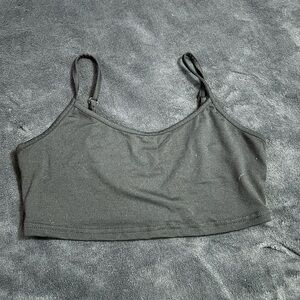 SHEIN Black Cropped Tank Top